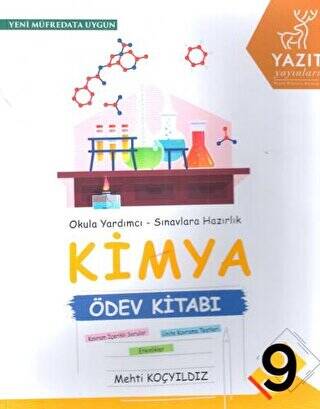 9. Sınıf Kimya Ödev Kitabı - Mehti Koçyıldız kitap kapağı