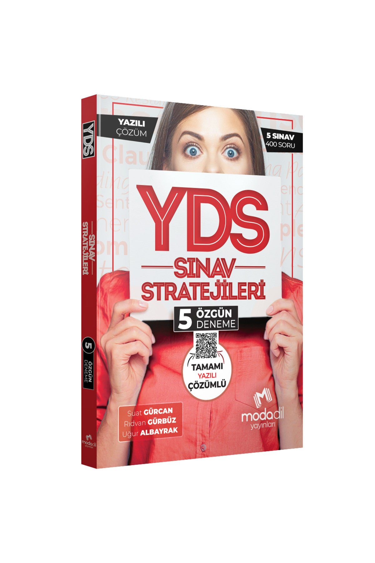 Yds Sınav Stratejileri - Tamamı Yazılı Çözümlü - 5 Özgün Deneme kitap kapağı