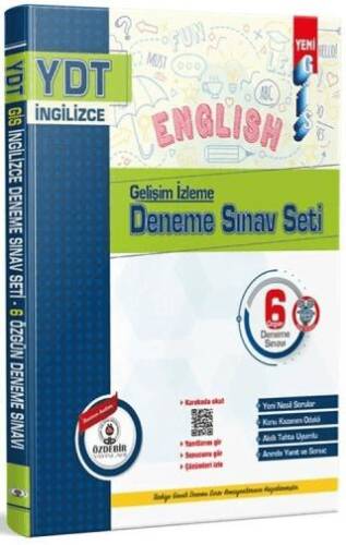 Özdebir Yayınları Ydt İngilizce Gelişim İzleme 6 Lı Deneme Seti - Kolektif kitap kapağı