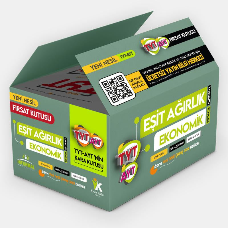 YENİ SİSTEM YKS TYT-AYT KARAKUTU TM-Eşit Ağırlık EKONOMİK FIRSAT PAKET Konu Ö. Çözümlü Soru Bankası kitap kapağı