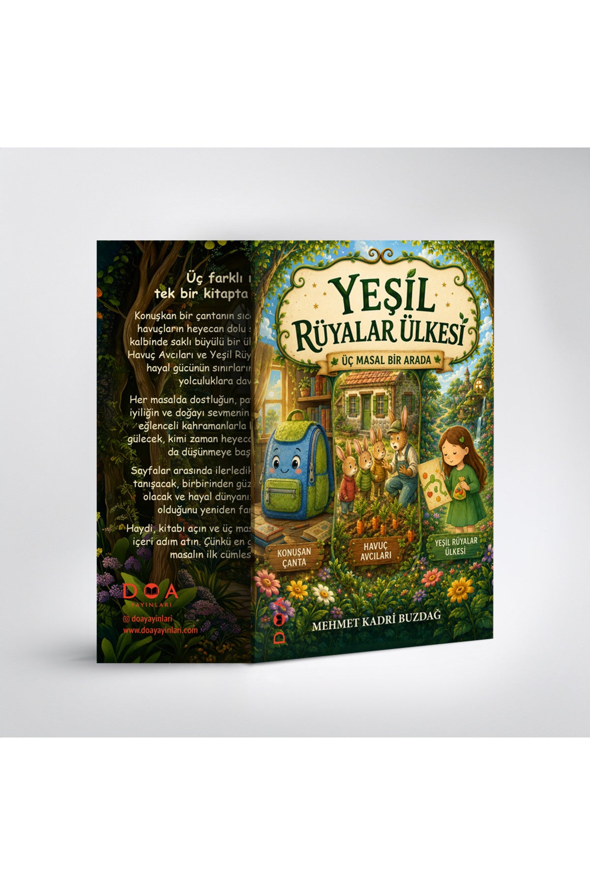 Yeşil Rüyalar Ülkesi - Mehmet Kadri Buzdağ kitap kapağı