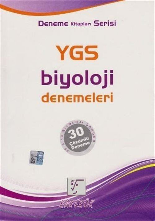 YGS Biyoloji Denemeleri kitap kapağı