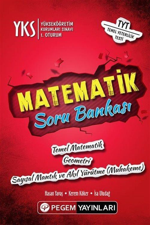 YKS 1. Oturum Matematik Soru Bankası kitap kapağı