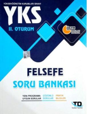 YKS 2.Oturum Felsefe Soru Bankası - Kolektif kitap kapağı