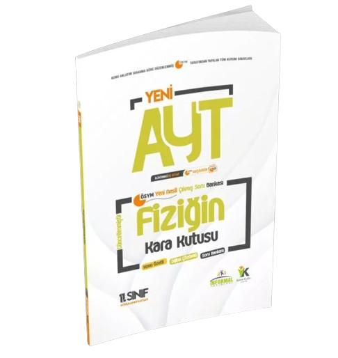YKS-AYT FİZİK Kara Kutu 3.Kitap Konu Ö. D. Çözümlü Soru BANKASI (11.Sınıf AYT konuları) - Kolektif kitap kapağı