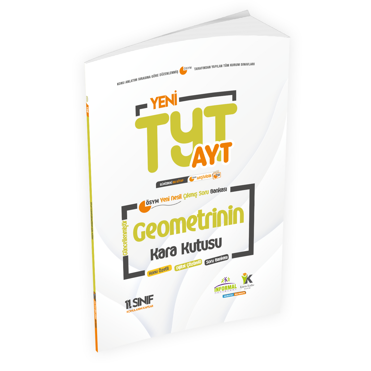 YKS- AYT GEOMETRİNİN Kara Kutusu 3.Kitap Konu Ö.Dijital Ç. Soru BANKASI (11.Sınıf AYT konuları) - Kolektif kitap kapağı