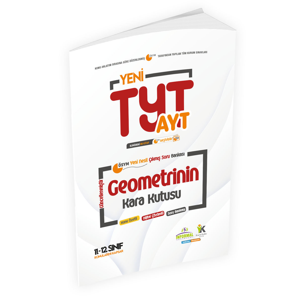 YKS- AYT GEOMETRİNİN Kara Kutusu 4.Kitap Konu Ö.Dijital Ç. Soru BANKASI(12.Sınıf AYT konuları) kitap kapağı