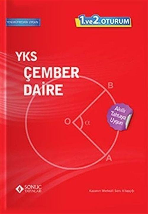 YKS Çember ve Daire 1. ve 2. Oturum kitap kapağı