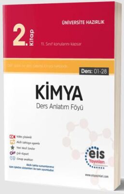 Eis Yayınları Eis Tyt Ayt Kimya Ders Anlatım Föyü Daf 2.Kitap - Kolektif kitap kapağı