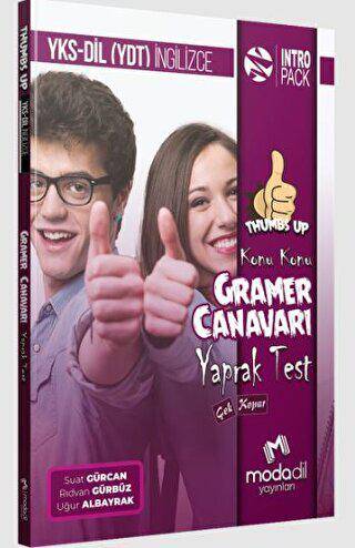 Yks-Dil Thumbs Up - Gramer Canavarı - Yaprak Test - Suat Gürcan kitap kapağı