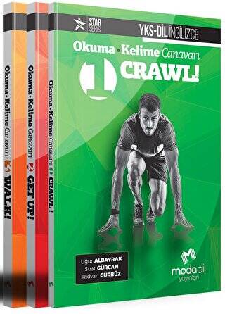 YKS Dil İngilizce Okuma Kelime Canavarı 3 Kitaplık Set - Kolektif kitap kapağı