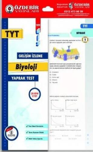 YKS TYT Biyoloji Yaprak Test - Kolektif kitap kapağı