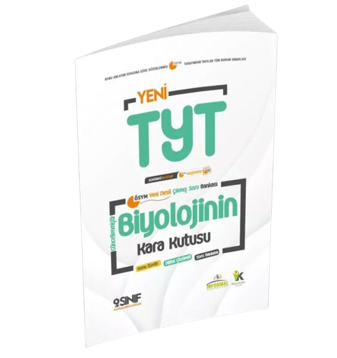 YKS-TYT BİYOLOJİNİN Kara Kutusu 1.Kitap Konu Ö.Dijital Ç. Soru BANKASI (9.Sınıf TYT konuları) - Kolektif kitap kapağı
