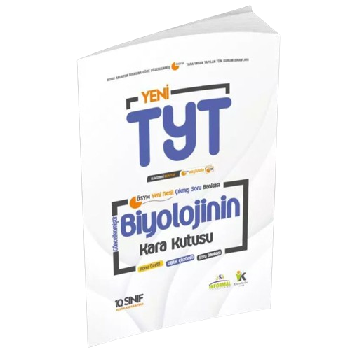 YKS-TYT BİYOLOJİNİN Kara Kutusu 2.Kitap Konu Ö.Dijital Ç. Soru BANKASI (10.Sınıf TYT konuları) - Kolektif kitap kapağı