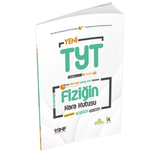 YKS-TYT FİZİK Kara Kutu 1.Kitap Konu Ö.D. Çözümlü ÖSYM Soru BANKASI (9.Sınıf TYT konuları) - Kolektif kitap kapağı