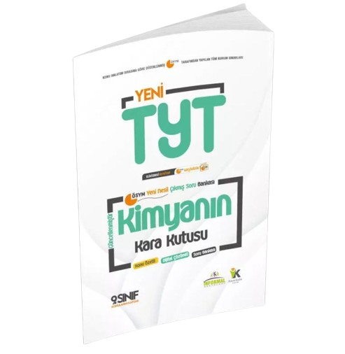 YKS-TYT KİMYANIN Kara Kutusu 1.Kitap Konu Ö. Dijtal Çözümlü Soru BANKASI (9.Sınıf TYT konuları) - Kolektif kitap kapağı