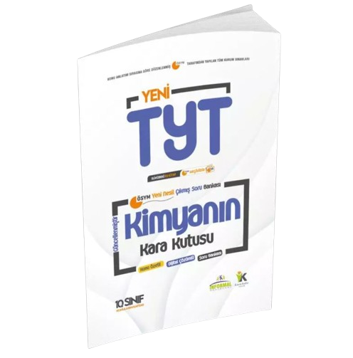 YKS-TYT KİMYANIN Kara Kutusu 2.Kitap Konu Ö. D. Çözümlü Soru BANKASI (10.Sınıf TYT konuları) - Kolektif kitap kapağı