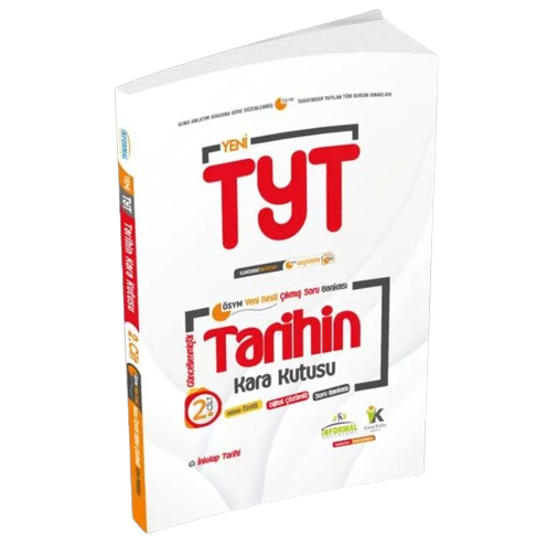 YKS-TYT Tarihin Kara Kutusu 2.CİLT Dijital Çözümlü Konu Özetli ÖSYM Çıkmış Soru Havuzu Bankası kitap kapağı