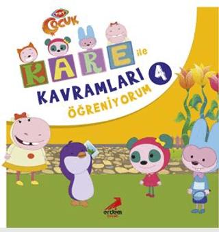 Kare İle Kavramları Öğreniyorum 4 | Erdem Çocuk (Ciltsiz)  - Resim 1