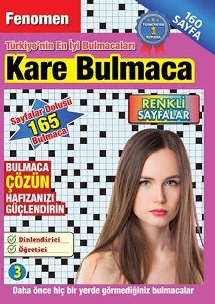 Fenomen Kare Bulmaca 3 | Maxi Yayıncılık (İnce Kapak)  - Resim 1
