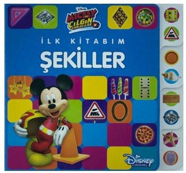 İlk Kitabım Şekiller-Disney Mickey ve Çılgın Yarışçılar | Doğan ve Egmont Yayıncılık (Ciltli)  - Resim 1