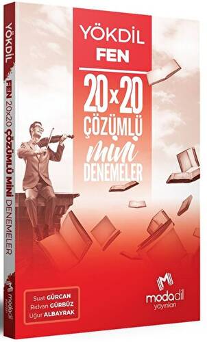 Modadil Yayınları Yökdil Fen Bilimleri 2020 Mini Denemeler - Kolektif kitap kapağı