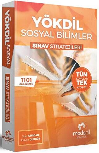 Modadil Yayınları Yökdil Sosyal Bilimler Sınav Stratejileri - Kolektif kitap kapağı