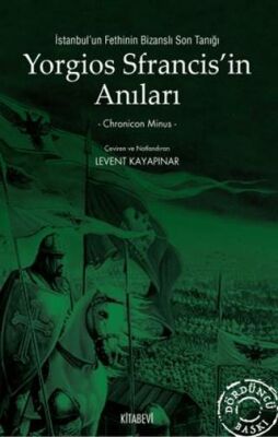 Yorgios Sfrancis’in Anıları - Chronicon Minus kitap kapağı