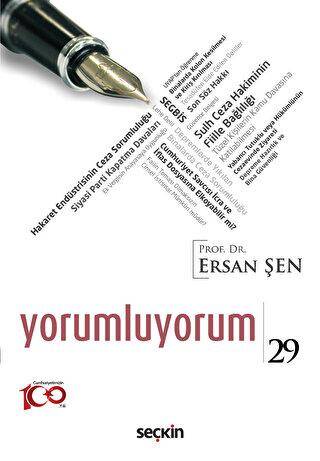 Yorumluyorum - 29 - Ersan Şen kitap kapağı