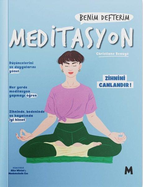 Meditasyon: Benim Defterim | Mabel Kitap (İnce Kapak)  - Resim 1
