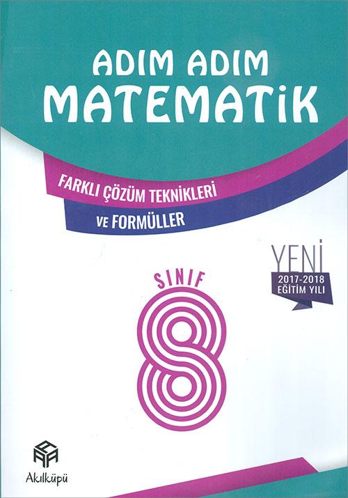 8. Sınıf Adım Adım Matematik Akılküpü Yayınları