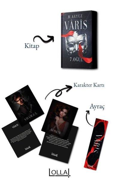Varis - Ayraç ve Karakter Kartı Hediyeli | Lolla Yayınları (İnce Kapak)  - Resim 1