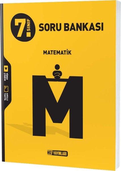 7.Sınıf Matematik Soru Bankası | Hız Yayınları (İnce Kapak)  - Resim 1