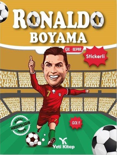 Ronaldo Boyama - Çek Kopar Stickerli | Yeti Kitap (İnce Kapak)  - Resim 1