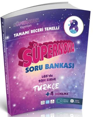 8. Sınıf Süpernova Türkçe Beceri Temelli Soru Bankası | Süpernova Yayınları (Ciltsiz)  - Resim 1