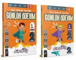 2. Sınıf Süper Güç Günlük Ödevim (2 Kitap) | Artı Eğitim Yayınları (Ciltsiz)  - Resim 1