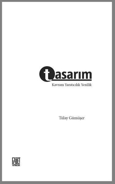Tasarım - Kavram Yaratıcılık Yenilik | Palet Yayınları (İnce Kapak)  - Resim 1
