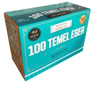 100 Temel Eser (40 Kitap Takım) | Karatay Yayınları (Ciltsiz)  - Resim 1