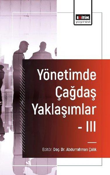 Yönetimde Çağdaş Yaklaşımlar 3 | Eğitim Yayınevi (İnce Kapak)  - Resim 1