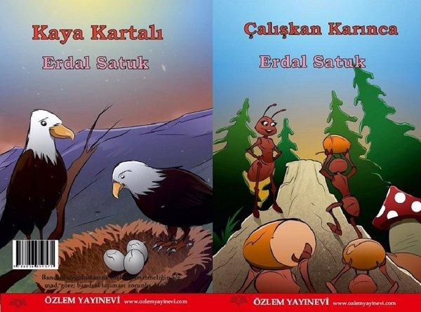 Kaya Kartalı-Çalışkan Karınca | Özlem Yayınevi (İnce Kapak)  - Resim 1