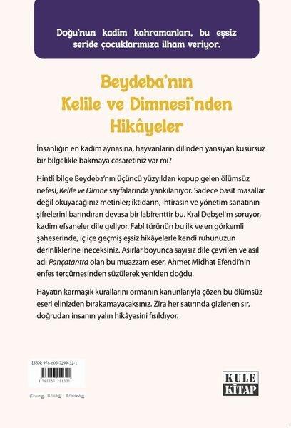 Beydeba'nın Kelile ve Dimnesi'nden Hikayeler - Çocuklar İçin Doğu Klasikleri Serisi - 6 | Kule Kitap (İnce Kapak)  - Resim 2