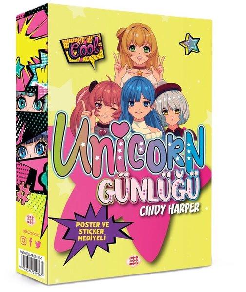 Unicorn Günlüğü Seti - Sarı Günlük - Kutulu | Dokuz Yayınları (İnce Kapak)  - Resim 1