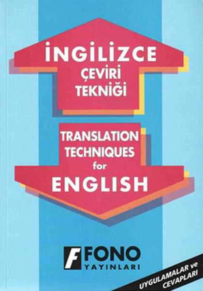 İngilizce Çeviri Tekniği | Fono Yayınları (İnce Kapak)  - Resim 1