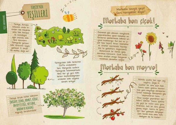 Yeşil Günlük | Taze Kitap - Çocuk Kitapları Dizisi (İnce Kapak)  - Resim 4