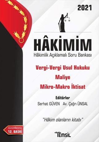 Hakimim - Hakimlik Açıklamalı Soru Bankası 2021 | Temsil Kitap (Ciltsiz)  - Resim 1