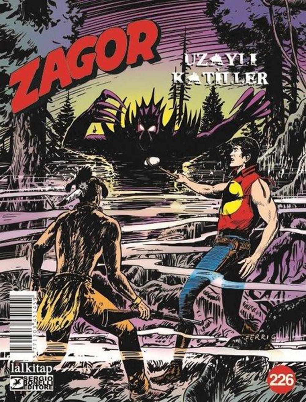 Zagor Sayı 226 - Uzaylı Katiller | Lal