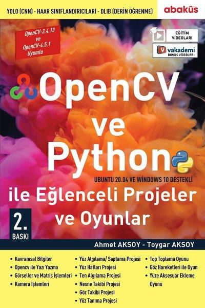 OpenCV ve Python ile Eğlenceli Projeler ve Oyunlar | Abaküs Kitap (İnce Kapak)  - Resim 1