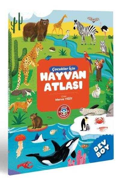 Çocuklar İçin Hayvan Atlası | Çocuk Akademi Yayınları (İnce Kapak)  - Resim 1