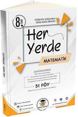 8. Sınıf Her Yerde Matematik 51 Föy - Kolektif kitap kapağı