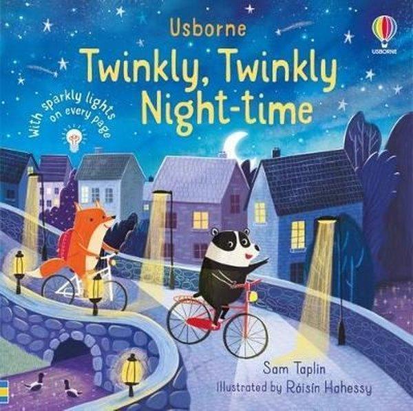 Twinkly Twinkly Night Time | Usborne (Ciltli)  - Resim 1